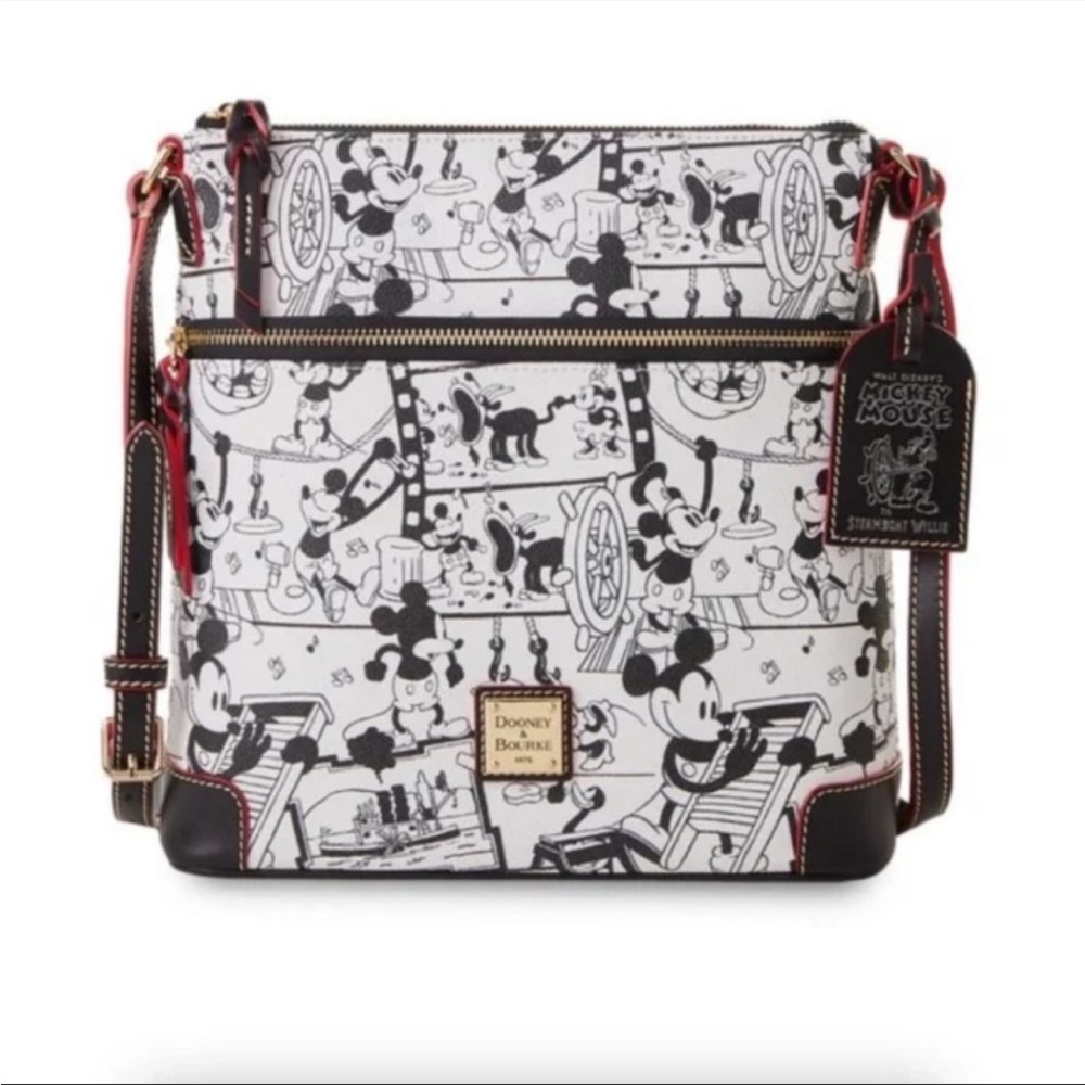 DOONEY & BOURKE STEAMBOAT WILLIE CROSSBODY BAG - slightly used